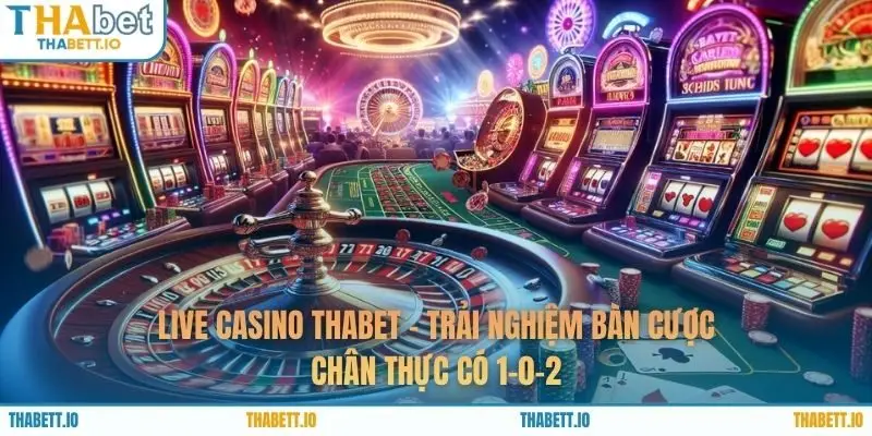 Live Casino Thabet - Trải Nghiệm Bàn Cược Chân Thực Có 1-0-2